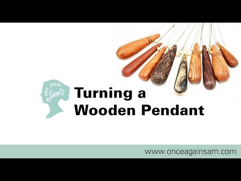 Maker's Eye View: Turning a Wood Pendant
