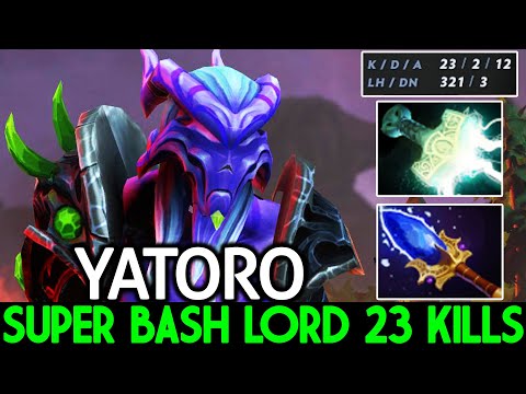 YATORO [Faceless Void] Super Bash Lord 23 Kills Carry Game Dota 2