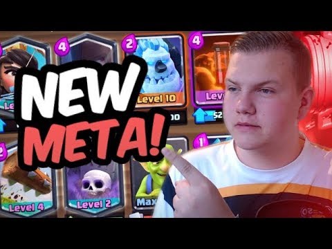 NEW META IS CRAZY! 2.9 Graveyard Cycle Deck for Grand Challenges/Tournaments! - Clash Royale