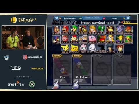 Eclipse 2 - Norway Vs. Sweden - Losers Finals - Melee National Crews