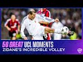 50 Great Champions League Moments: Zidane's 2002 Final Volley vs. Leverkusen | CBS Sports Golazo