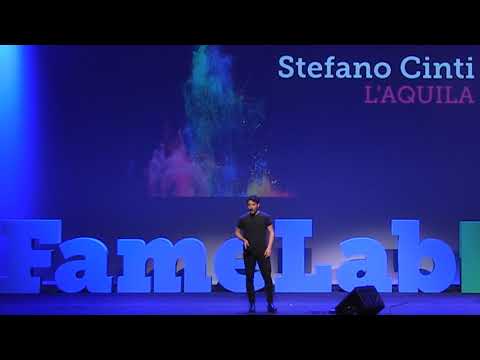 Stefano Cinti   Finale Nazionale FameLab Italia 2018