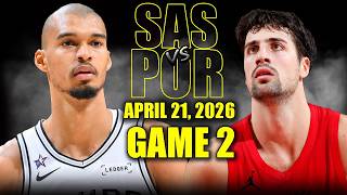 샌안토니오 스퍼스 vs 포틀랜드 트레일블레이저스