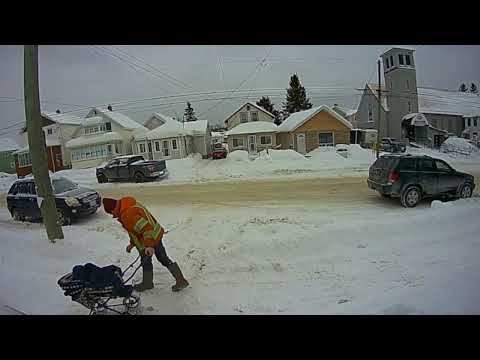 Man vs  Baby Stroller  Who Wins?