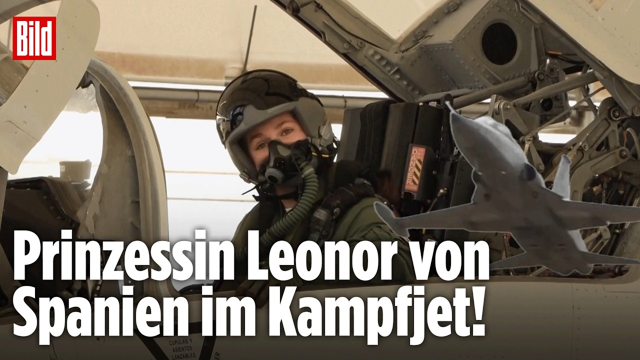 Kampfjet statt Krone: Prinzessin Leonor zeigt ihr Turbo-Training!