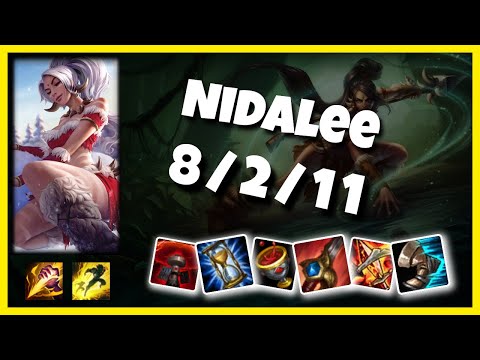 KOREAN Challenger Nidalee JUNGLE (8/2/11) vs GRAVES Gameplay Replay - Patch 10.20