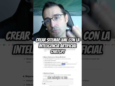 Create XML Sitemap with ChatGPT Artificial Intelligence