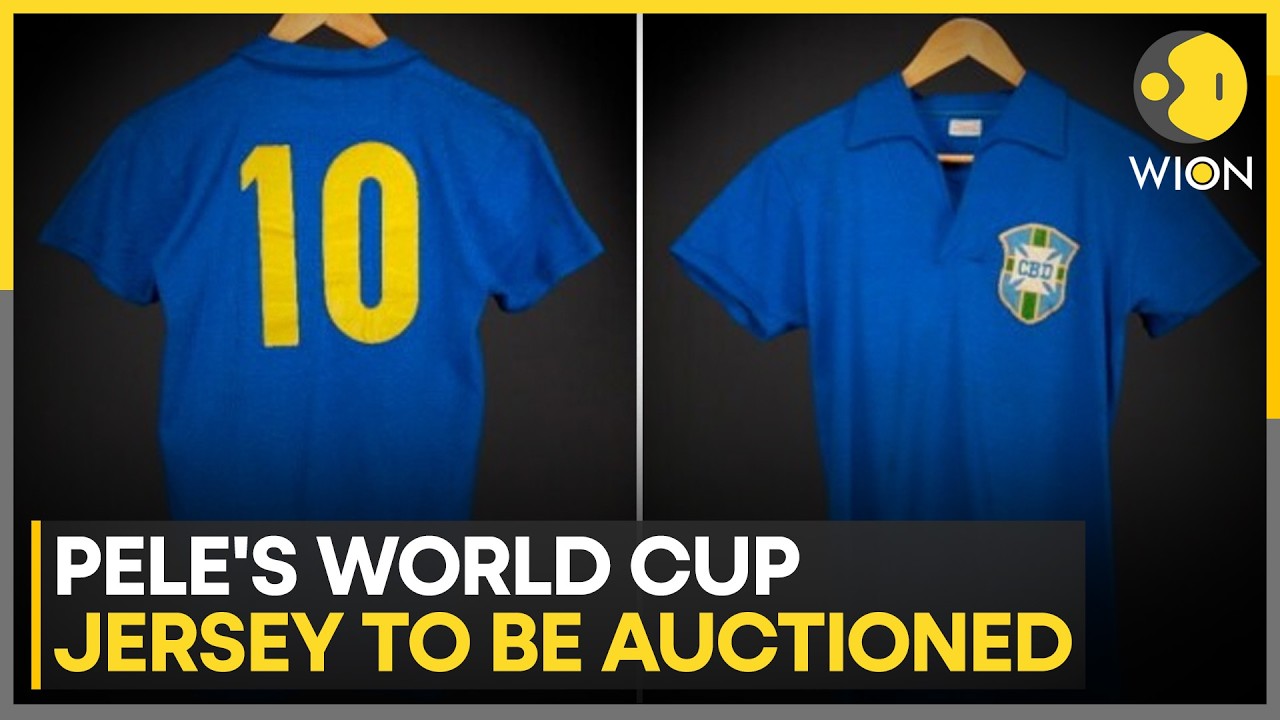 Pele's World Cup Jersey To Be Auctioned For $6 Million | WION World News