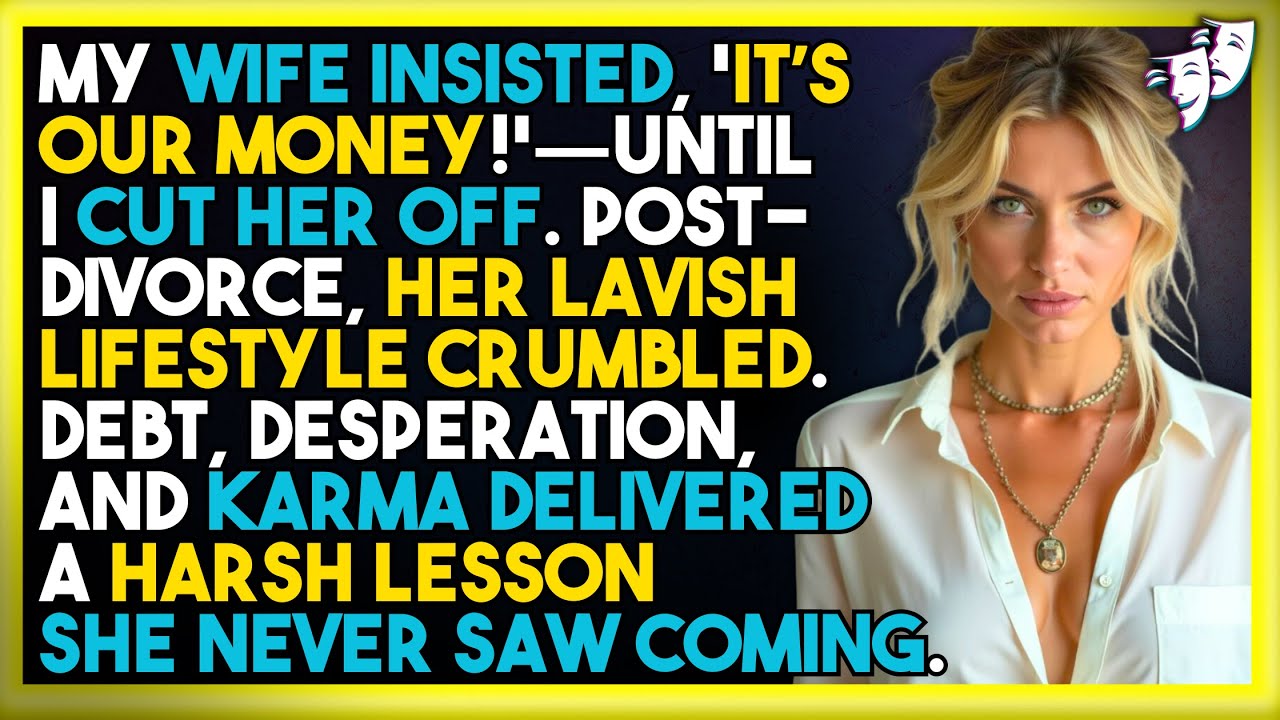 My Wife Said: "It’s NOT YOUR Money, is OUR Money!" So I Cut Her Off… Her Downfall? Pure Karma!