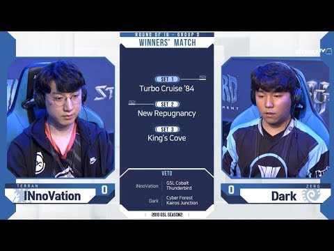 [2019 GSL S2] Ro.16 Group D Match3 Dark vs INnoVation