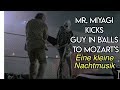 Mr Miyagi Kicks Guy In Balls To Mozart S Eine Kleine Nachtmusik