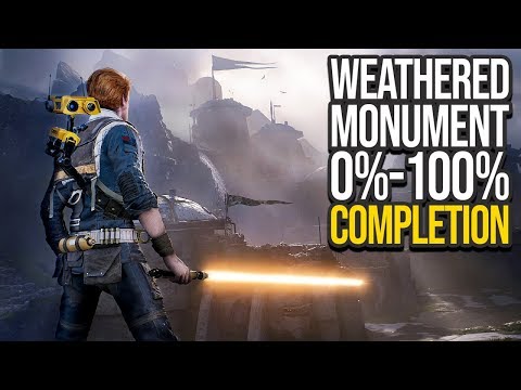 Star Wars Jedi: Fallen Order - Weathered Monument 0% to 100% EXPLORED! (Easy Tips & Tricks Guide)