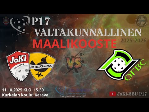Maalikooste P17 JoKi/BBU – OFBC E 11.10.2025
