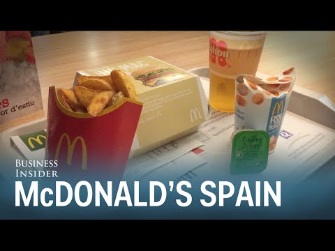 McDonald's in Spain is so much better than in America