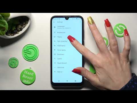 How to Manage Auto Correction in MOTOROLA Moto E6S – Automatic Correction