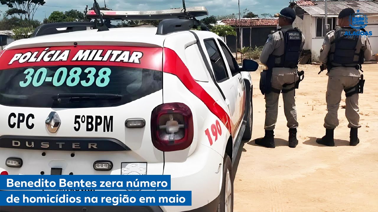 Benedito Bentes zera número de homicídios na região em maio