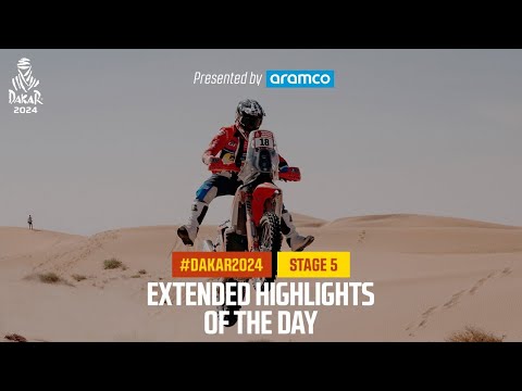 Extended highlights of Stage 5 presented by Aramco - #Dakar2024