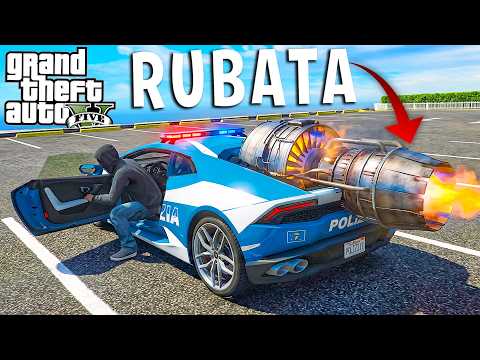 I STEAL SECRET POLICE CARS in GTA RP!