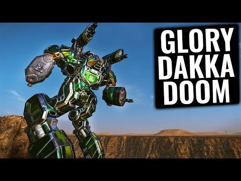 MANMODE DAKKADOOM! Blood Asp Build - German Mechgineering #4 Mechwarrior Online 2019 MWO