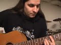 Keep Of Kalessin guitarist Obsidian C. playing "Armada" unplugged (2006)