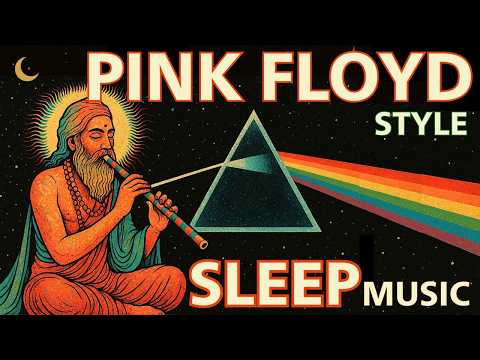DEEP SLEEP MUSIC: PINK FLOYD STYLE ★Soft Guitar Solo★ Relaxing Ambience for Sleeping [no ads]