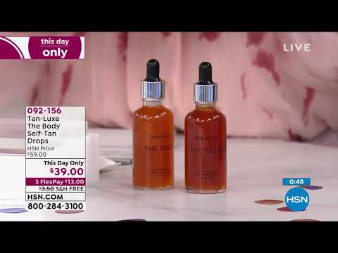 TanLuxe The Body Selbstbräunungstropfen Hell/Mittel