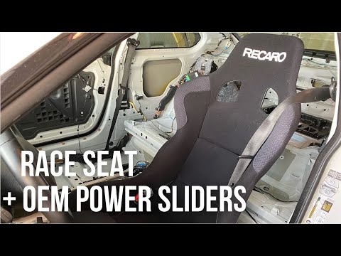 E92 M3 Race Seat with OEM Power Slider Retrofit using Brey-Krause Auto Mounts - Track Build Ep.7