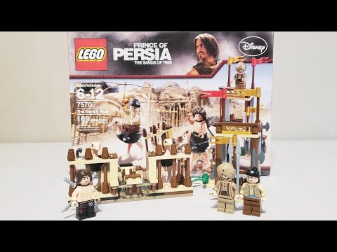 LEGO Prince of Persia: The Ostrich Race Build & Review (2010)