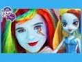 My Little Pony Rainbow Dash Makeup Tutorial ...