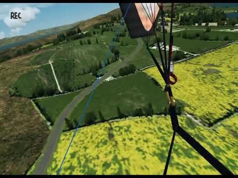 FSX low level fun with Franz Luftfhart TUNED paramotor + foolish bonus.