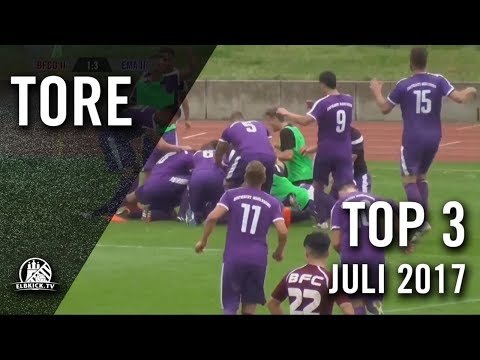 TOP 3 Tore - Juli 2017