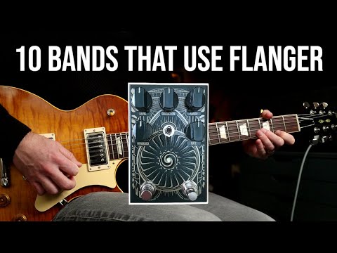 10 Bands That Use Flanger | Krozz Devices Airborn Flanger Pedal Demo