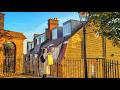 London Autumn Walk 2025 Hampstead Village Quaint Alleys Streets 4K HDR
