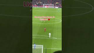 The latest chant for the Egyptian king 🔥👑 #salah #liverpool #europaleague #anfield #premierleague