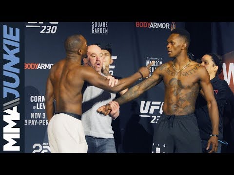 UFC 230: Ceremonial weigh in highlight