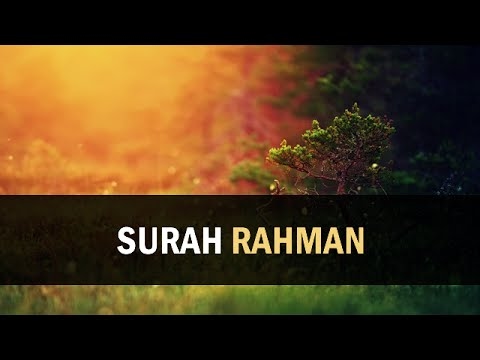 Surah Rahman | Shaykh Abu Bakr Shatri