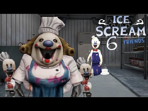 Ice Scream 6 Friends: Charlie Full Gameplay