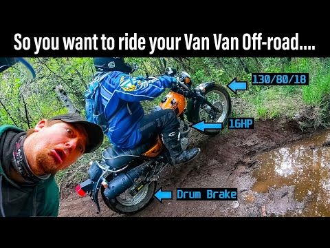 Suzuki Van Van Off Road | + | Tips and Tricks for Beginner Adventure & Dualsport Riders | 2K