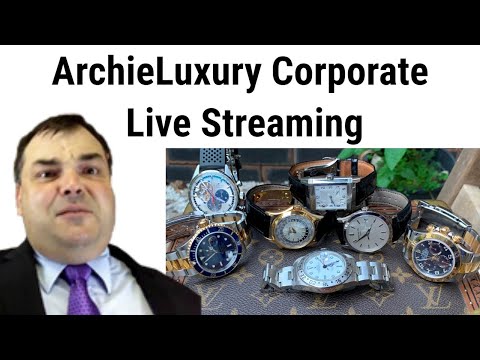 FRIDAY NIGHT LIVE - ArchieLuxury talks watches