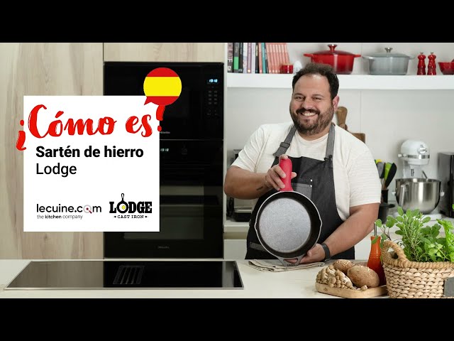 Vídeo relacionado con Lodge Juego de sartenes de hierro fundido presazonadas, el juego incluye sartén de 8 pulgadas, sartén de 10.25 pulgadas y sartén de 12 pulgadas, 3 piezas