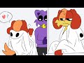 CatNap And DogDay Not A Scary Ghost At All Poppy Playtime Chapter 4 Comic Dub