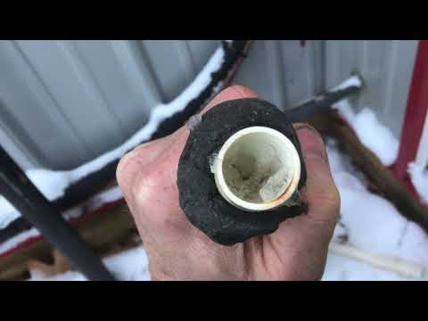 Fix furnace with condensation line that keeps freezing
