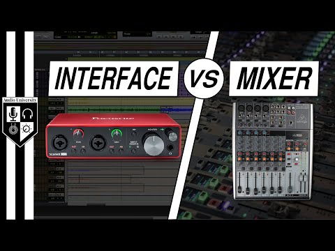 Audio Interface vs Mixer vs USB Mixer: Which One Do You Need?