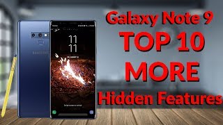 Samsung Galaxy Note 9 Top 10 MORE Hidden Features 20 Tips & Tricks Part 2 YouTube Tech Guy