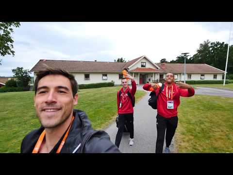 Cedric Nolf - Jaan Bal & Daniel Segers at the U20 European Championship decathlon Borås 2019