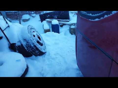 Автобус хундай, вебасто, прогрев, часть 1.