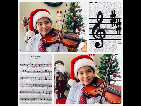 Jingle Bells on the Violin | Step By Step tutorial for beginners