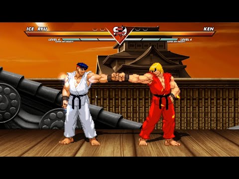 ICE RYU vs FIRE KEN - The most epic fight ever made❗