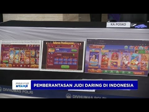 PEMBERANTASAN JUDI DARING DI INDONESIA