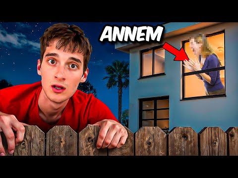 GECE 3'te EVDEN KAÇTIM! *annem çıldırdı*